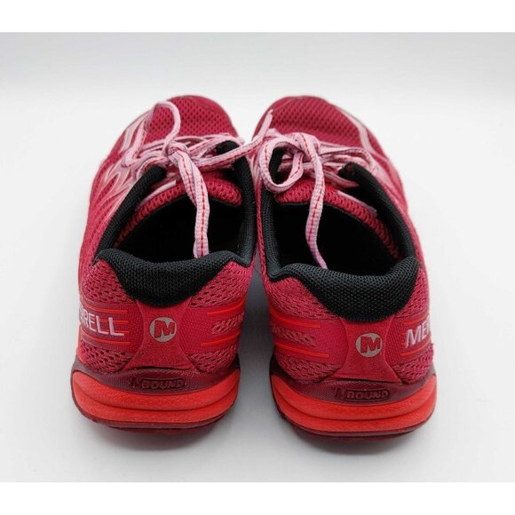 Merrell Bare Access Arc 4 Barefoot Shoes Sneakers Womens Size 9 Bright Red - Picture 6 of 10